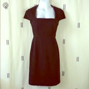 Black Banana Sheath Dress